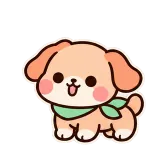 Tiny Zoomies sticker from Puppy Pals