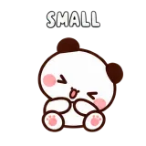 Small · Little Bear sticker from Express Yourself