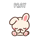 Pray · Pocket Friends sticker from Express Yourself