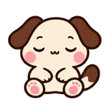 Sigh · Puppy Pals sticker from Express Yourself