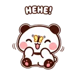 Silly Cross Eyes sticker from Bright Eyes