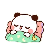 Sleep Tight sticker from Hello & Replies