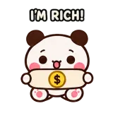 Rich · Little Bear sticker from Chat Signs