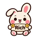 Rich · Pocket Friends sticker from Chat Signs