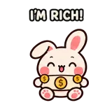 Rich · Pocket Friends sticker from Chat Signs