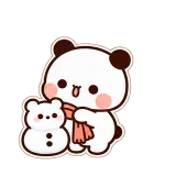 Snow Buddy sticker from Seasonal Joy