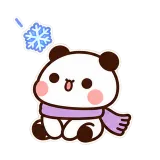 Snowflake Wish sticker from Seasonal Joy
