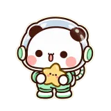 Space Explorer sticker from Tiny Adventures