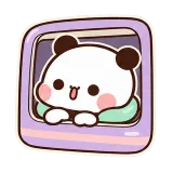 Window Seat sticker from Tiny Adventures