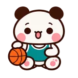 Bear Basketball Practice sticker from Trending Picks
