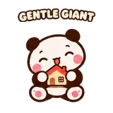 Gentle Giant Bear sticker from Trending Picks