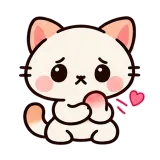 Ouch! · Kitten Club sticker from Express Yourself