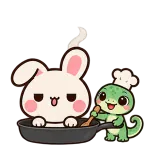 You Are Cooked · Pocket Friends sticker from Express Yourself