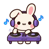 DJ Time · Pocket Friends sticker from Express Yourself