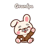 Grandpa · Pocket Friends sticker from Express Yourself