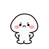 Big Hmph sticker from Express Yourself