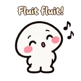 Fluit fluit! · Little Puddle sticker from Chat Reactions