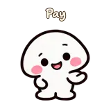 Pay · Little Puddle sticker from Chat Reactions