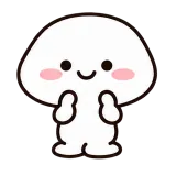 Tiny Applause sticker from Little Puddle
