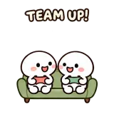 Co-op Night sticker from Little Puddle