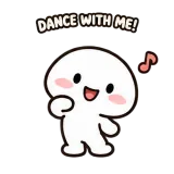 Happy Dance sticker from Little Puddle