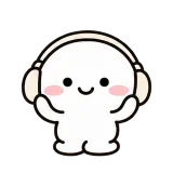 Music On sticker from Little Puddle