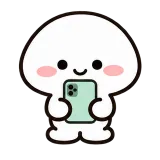 On My Phone sticker from Little Puddle