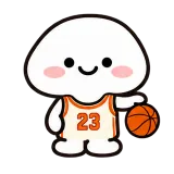 Basketball Break sticker from Little Puddle