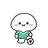 Soccer Time sticker from Little Puddle