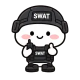 SWAT Ready sticker from Little Puddle