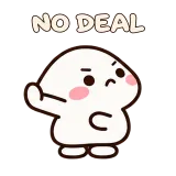 NO DEAL · Little Puddle sticker from Express Yourself