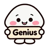 Genius · Little Puddle sticker from Chat Signs