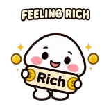 Rich · Little Puddle sticker from Chat Signs