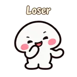 Loser · Little Puddle sticker from Chat Reactions