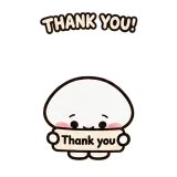 Thank You sticker from Chat Signs