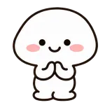 Little Thanks sticker from Little Puddle