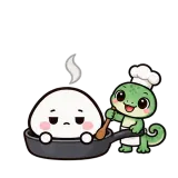 You Are Cooked · Little Puddle sticker from Express Yourself