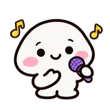 Karaoke Time · Little Puddle sticker from Express Yourself