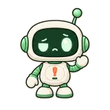 Bot Error sticker from Little Bots