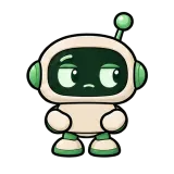Side Eye · Little Bots sticker from Express Yourself