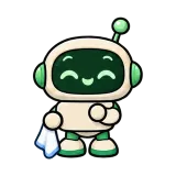 Goodbye · Little Bots sticker from Express Yourself