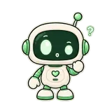 Bot Huh? sticker from Little Bots