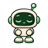 Sigh · Little Bots sticker from Express Yourself