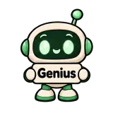 Genius · Little Bots sticker from Chat Signs