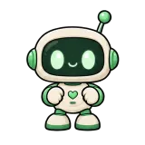 Push · Little Bots sticker from Express Yourself