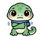 Brr, I'm Cold · mssgs Mascot sticker from Express Yourself