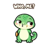 Cookie Alibi sticker from Express Yourself