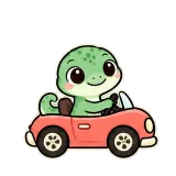 Driving Solo sticker from On the Go