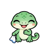 Goodbye · mssgs Mascot sticker from Express Yourself
