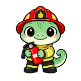 Firefighter Ready sticker from On Duty